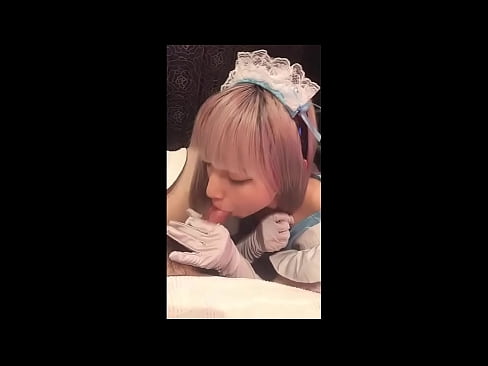 ❤️ Japanse Idool [mayuka], Frans dienstmeisje kostuum, deel 1, pijpen en aftrekken met lotion ❤️❌ Just porno at us ❌❤